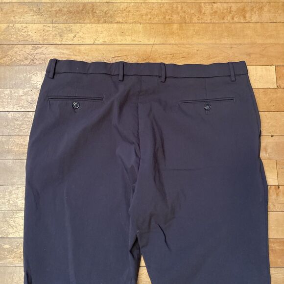 Tommy Hilfiger Pants Women’s Size 40x32 Flat Front Black Straight Leg Office - Picture 8 of 10